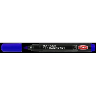MARKER PERMANENTNY 202 NIEBIESKI 2,5MM, Markery, Artykuły do pisania i korygowania