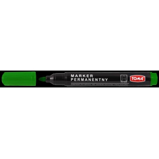 MARKER PERMANENTNY 202 ZIELONY 2,5MM, Markery, Artykuły do pisania i korygowania