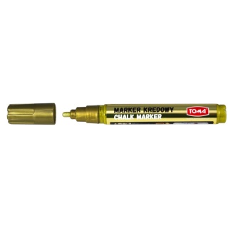 MARKER KREDOWY 4,45MM ZŁOTY, Markery do tablic, Art. do pisania i korygowania