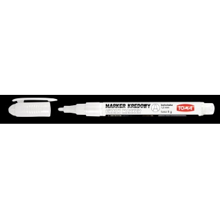 MARKER KREDOWY FINE 1,5MM BIAŁY, Markery, Artykuły do pisania i korygowania