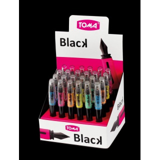 PIÓRO WIECZNE BLACK MIX 1 szt, Pióra, Artykuły do pisania i korygowania
