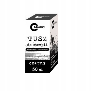 TUSZ DO PIECZĄTEK TAURUS 30ML CZARNY, Podkategoria, Kategoria