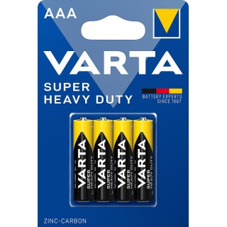 Baterie VARTA Super Heavy Duty AAA Bli4, Baterie, akumulatory i ładowarki, Urządzenia biurowe