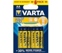 BATERIE ALKAL. LR06 LONGLIFE EXTRA VARTA /6/, Podkategoria, Kategoria