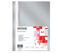 Report File OFFICE PRODUCTS, PP, A4, soft, 100/170 micron, grey