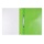 Skoroszyt OFFICE PRODUCTS, PP, A4, miękki, 100/170mikr., jasnozielony