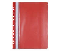 Report File OFFICE PRODUCTS, PP, A4, soft, 100/170 micron, red