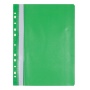 Skoroszyt OFFICE PRODUCTS, PP, A4, miękki, 100/170mikr., wpinany, zielony