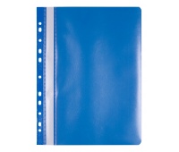 Report File OFFICE PRODUCTS, PP, A4, soft, 100/170 micron, blue