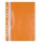 Skoroszyt OFFICE PRODUCTS, PP, A4, miękki, 100/170mikr., wpinany, pomarańczowy