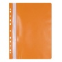 Skoroszyt OFFICE PRODUCTS, PP, A4, miękki, 100/170mikr., wpinany, pomarańczowy