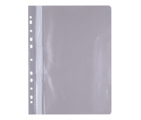 Report File OFFICE PRODUCTS, PP, A4, soft, 100/170 micron, perforated, grey