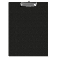 Clipboard Q-CONNECT Board, PVC, A5, black