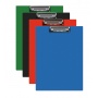 Clipboard Q-CONNECT File, PVC, A5, assorted colours