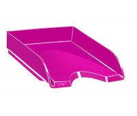 Desktop Letter Tray CEP Pro Gloss, polystyrene, pink