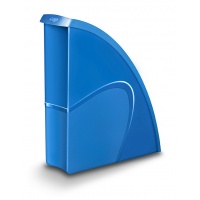 Pojemnik na dokumenty CEPPro Gloss, polistyren, niebieski, Pojemniki na dokumenty i czasopisma, Archiwizacja dokumentów