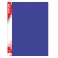Display Book OFFICE PRODUCTS, PP, A4, 620 micron, 20 pockets, blue