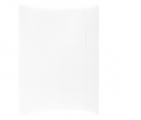 Elasticated File OFFICE PRODUCTS, cardboard, A4, 300gsm, 3 flaps, white