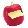 Podajnik do karteczek POST-IT® (APL-330) w kształcie jabłka czerwony bloczek GRATIS, Bloczki samoprzylepne, Papier i etykiety
