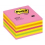 Kostka samop. POST-IT® (2028-NP) 76x76mm 1x450 kart. cukierkowa różowa, Bloczki samoprzylepne, Papier i etykiety