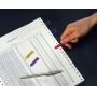 Zakładki indeksujące POST-IT® (684-ARR1), PP, 11,9x43,2mm, strzałka, 5x20 kart., mix kolorów, Zakładki indeksujące, Papier i etykiety