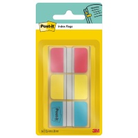 Zakładki indeksujące POST-IT® do archiwizacji (686-RYB), PP, silne, 25,4x38,1mm, 3x22 kart., mix kolorów, Zakładki indeksujące, Papier i etykiety
