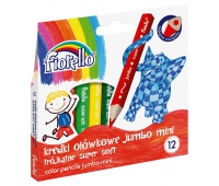 KREDKI FIORELLO SUPER SOFT TRÓJK.MINI JUMBO 12KOL., Podkategoria, Kategoria