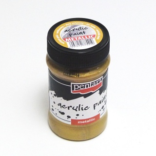 PENTART FARBA AKRYL 100ml ANTYCZNE ZŁOTO, Podkategoria, Kategoria