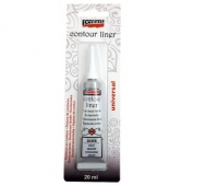 PENTART KONTURÓWKA 20ml SREBRNA, Podkategoria, Kategoria