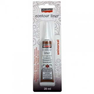 PENTART FARBA EFEKT SZRON 20ml ANT.ZŁOTY 1130, Podkategoria, Kategoria