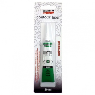 PENTART KONTURÓWKA 20ml ZIELONA 11033, Podkategoria, Kategoria