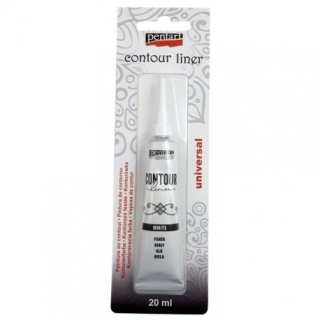 PENTART KONTURÓWKA 20ml BIAŁA 10136, Podkategoria, Kategoria