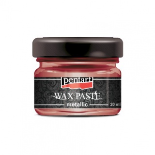PENTART - PASTA WOSKOWA 20ML CZERWIEŃ STRAŻACKA, Podkategoria, Kategoria