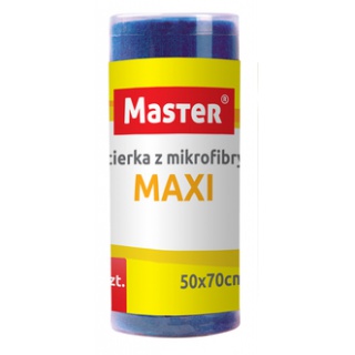 MASTER ŚCIERKA MIKROFIBRA MAXI 50X70CM S-048, Podkategoria, Kategoria