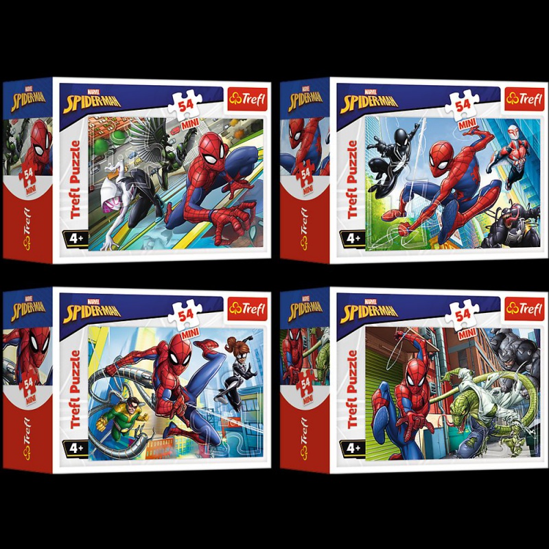PUZZL 54 mini - Czas na Spider-Mana / Disney Marv., Podkategoria, Kategoria