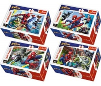PUZZL 54 mini - Czas na Spider-Mana / Disney Marv., Mini, Puzzle