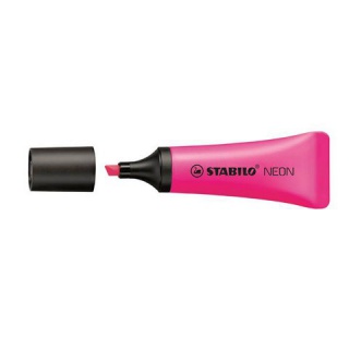 ZAKREŚLACZ STABILO NEON, MAGENTA, Textmarkery, Artykuły do pisania i korygowania