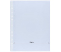 Koszulki na dokumenty DONAU, poszerzane, PP, A4, krystal, 120mikr., 25szt.