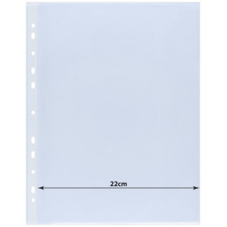 Koszulki na dokumenty DONAU, poszerzane, PP, A4, krystal, 120mikr., 25szt.