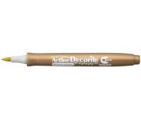 MARKER DECORITE BRUSH METALICZNY ZŁOTY, Markery, Artykuły do pisania i korygowania