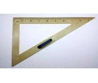 Ekierka 60º do tablic 48 cm, Linijki, ekierki, kątomierze, Artykuły do pisania i korygowania
