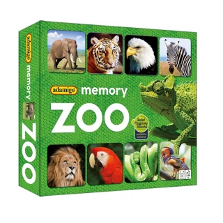 ZOO- ADAMIGO MEMORY, Domino i memos, Gry