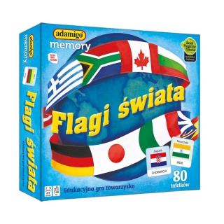 FLAGI - ADAMIGO MEMORY 7332, Domino i memos, Gry