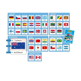 FLAGI - ADAMIGO MEMORY 7332, Domino i memos, Gry