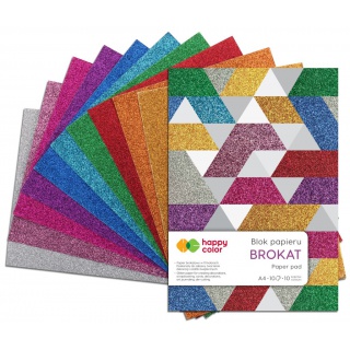 BLOK BROKAT A4 10K.150GR.10KOL.HAPPY COLOR, Podkategoria, Kategoria