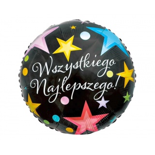 BALON FOLIOWY WSZYSTKIEGO NAJLEPSZEGO 18", Podkategoria, Kategoria