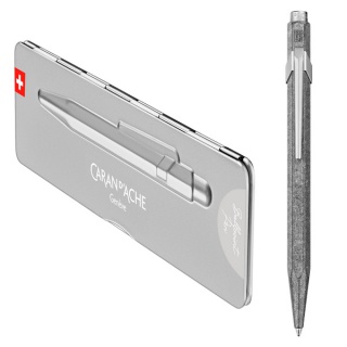 Długopis CARAN D'ACHE 849 Original, M, w pudełku, srebrny, Długopisy, Artykuły do pisania i korygowania