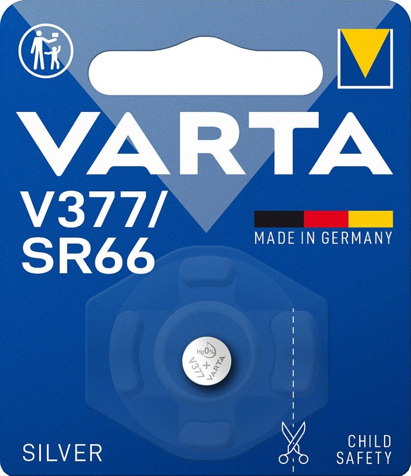 Bateria specjalistyczna VARTA V377/SR66, Baterie, akumulatory i ładowarki, Urządzenia biurowe