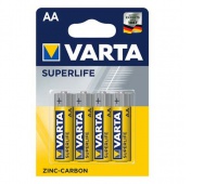 BATERIE CYNKOWO-WĘGLOWE SUPERLIFE AA, BLISTER 4 SZT.