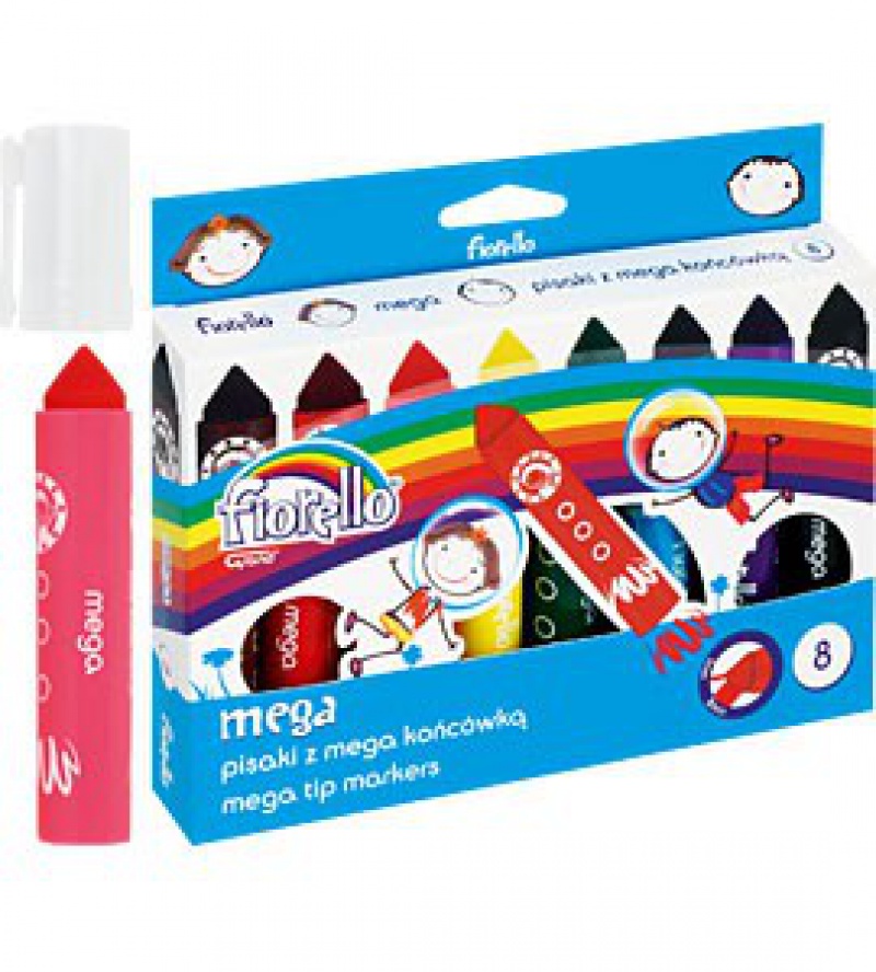 PISAKI MEGA JUMBO FIORELLO GR-F815 8 KOLORÓW, Podkategoria, Kategoria